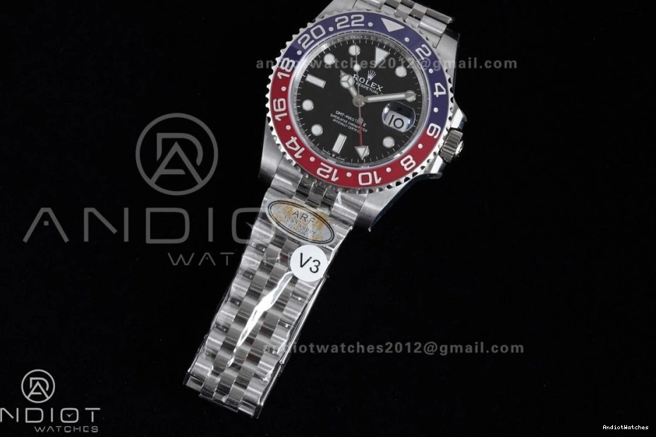 Edition ARF 904L Jubilee Bezel Pepsi GMT New ) Best SH3285 SS Bracelet 862 Master 1:1 Timeless BLRO 126710 (UV V On II 0128